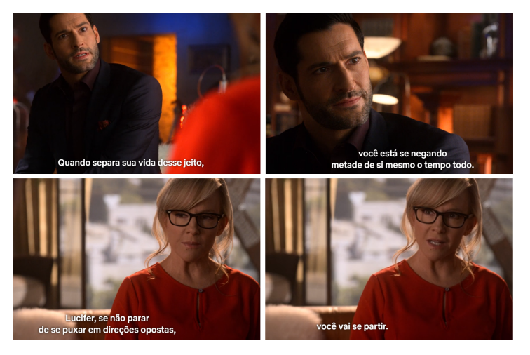 sobre autenticidade - trecho Lucifer S04E06 - sábia Dra. Linda